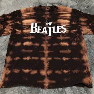 Vintage Beatles tie dye t shirt hand made t shirt